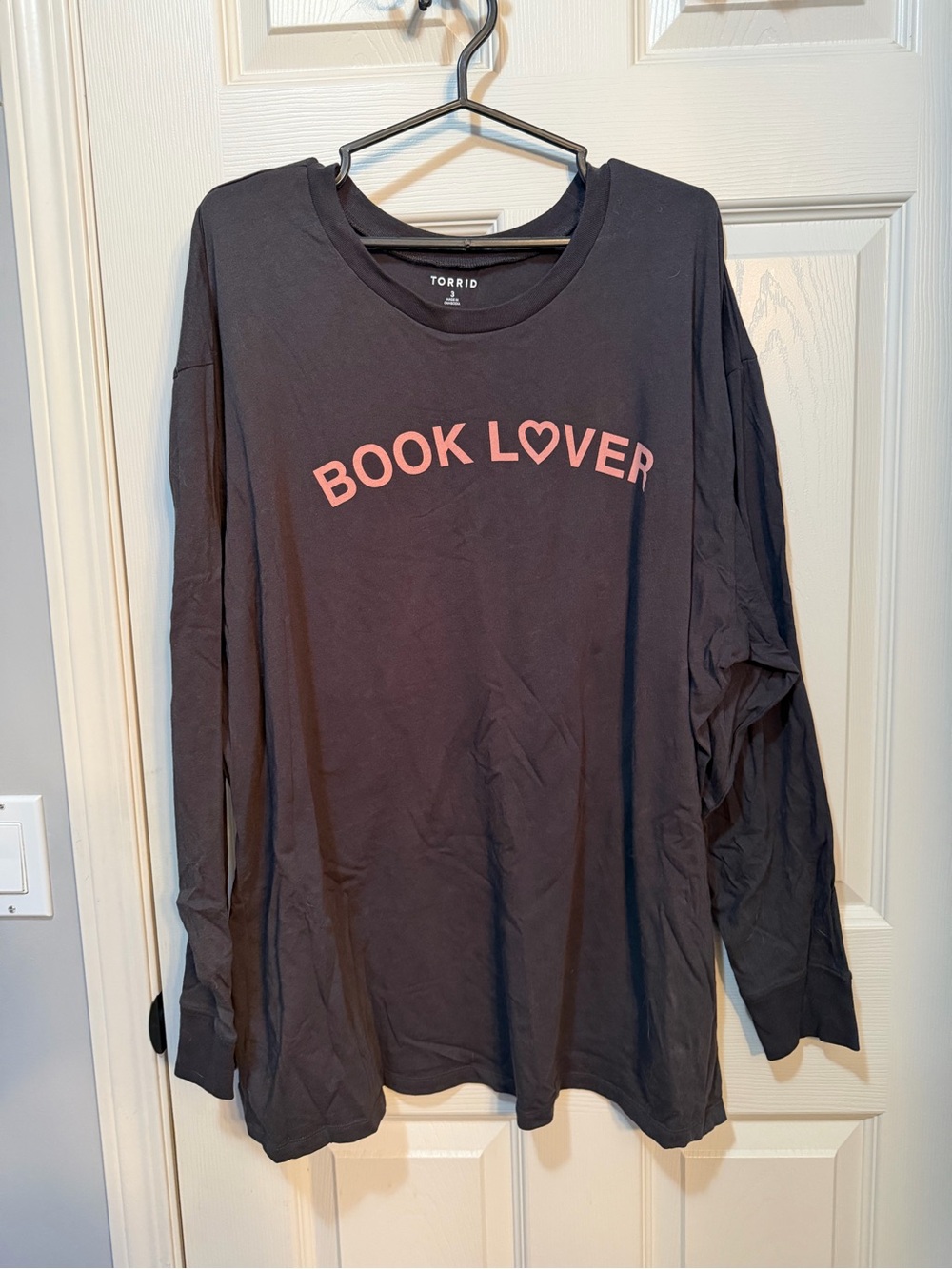 Torrid Book Lover Long Sleeve Tee size 3